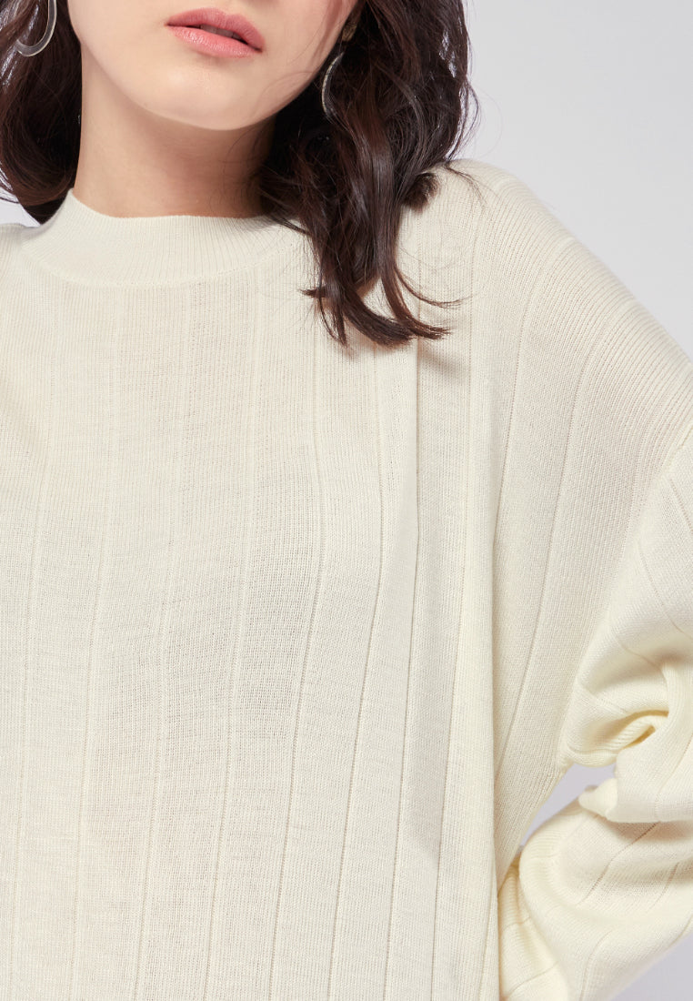 Mock Neck Long Sleeve Top