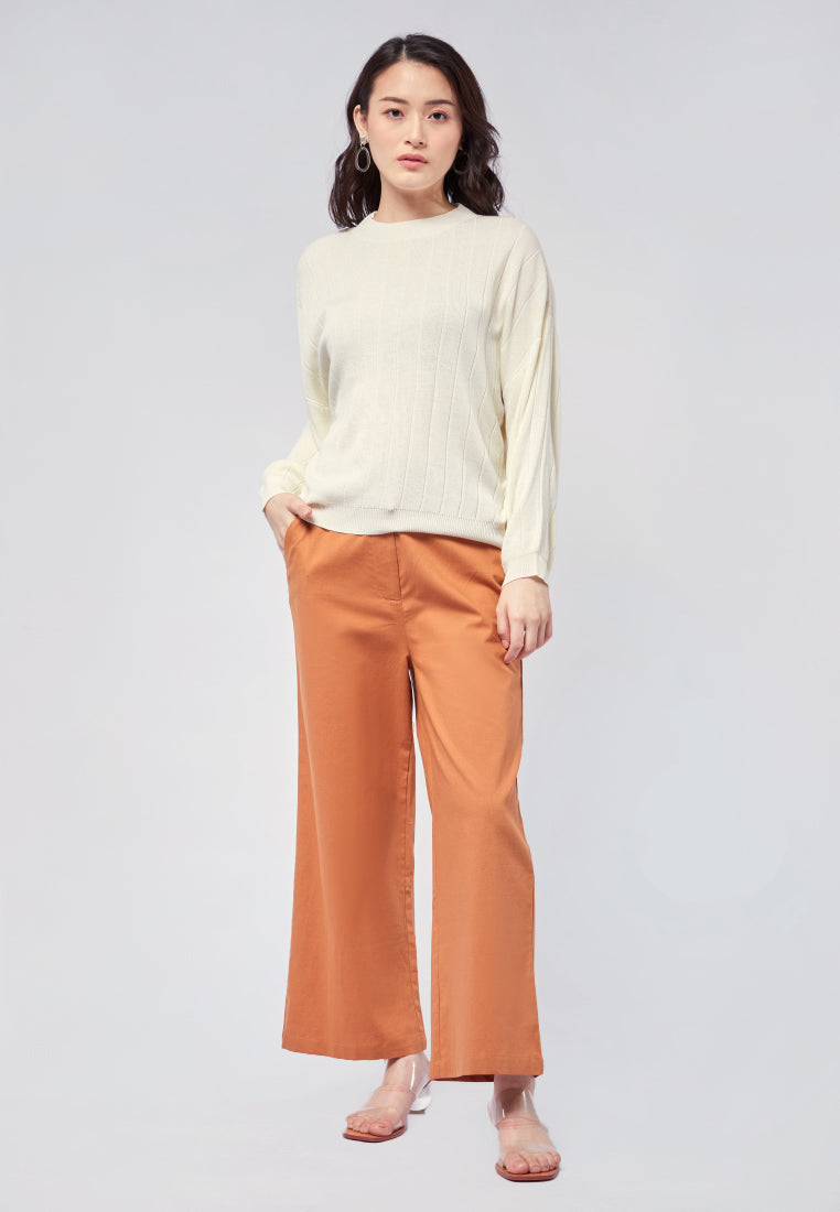 Mock Neck Long Sleeve Top
