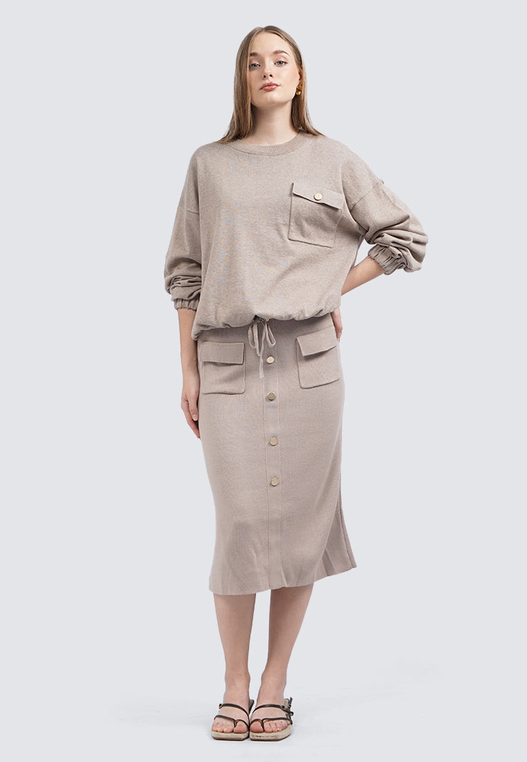 Loose Top with Front Pocket