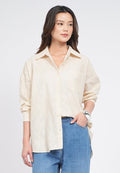 Long Sleeve Embroidered Blouse