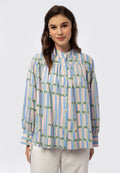 et cetera x .nadjani Hi-Low Gathered Blouse