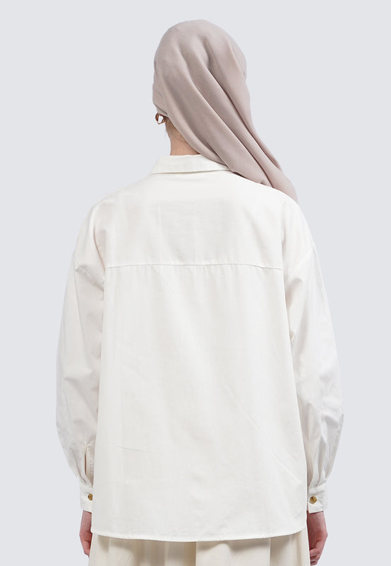 Long Sleeve Embroidered Shirt