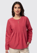 Long Sleeve Loose Blouse