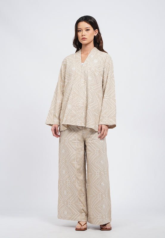 Embroidered Long Sleeve Tunic