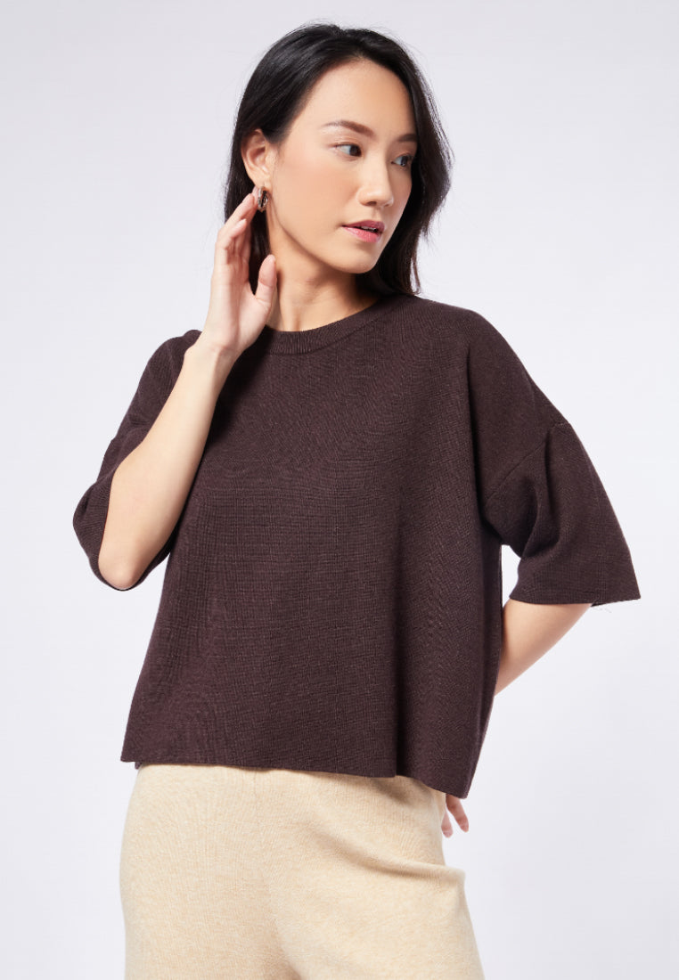 Basic Flatknit Loose Top