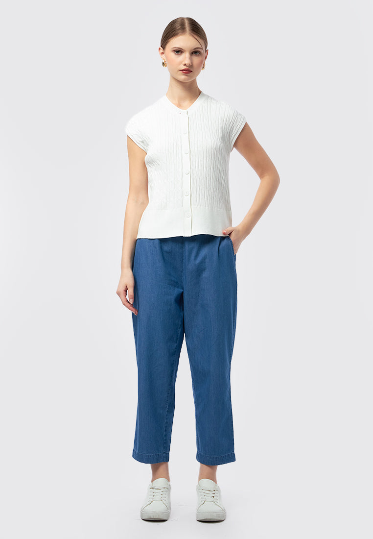 Soft Touch Short Sleeve Knit Top