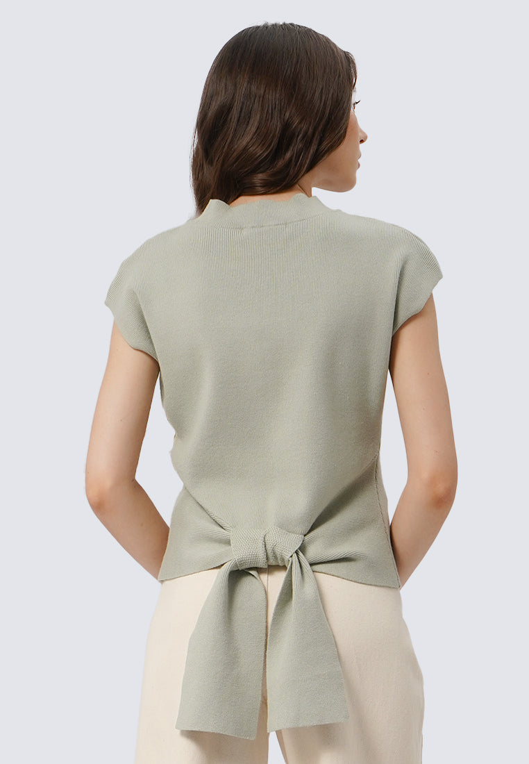 Short Sleeve Knit Top