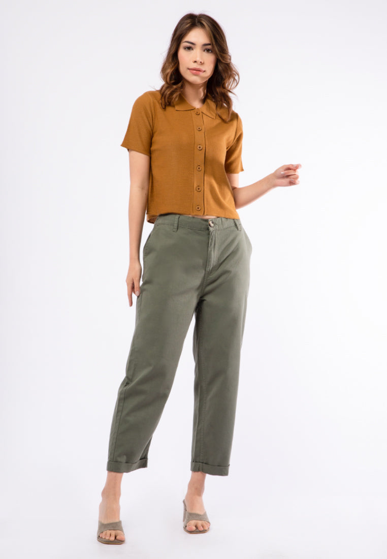 Boxy Knit Blouse