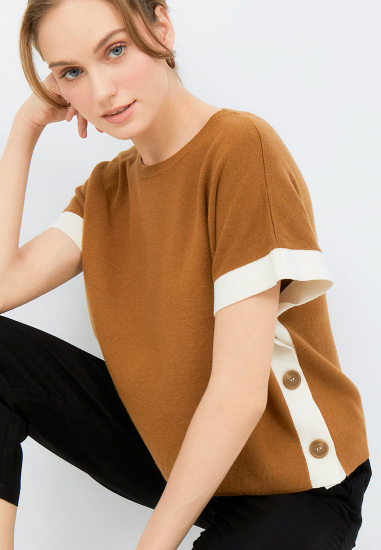 Cap Sleeves Loose Top