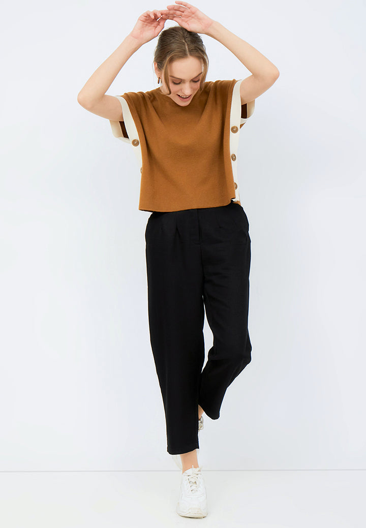 Cap Sleeves Loose Top