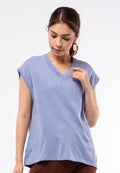 V-neck Loose Blouse