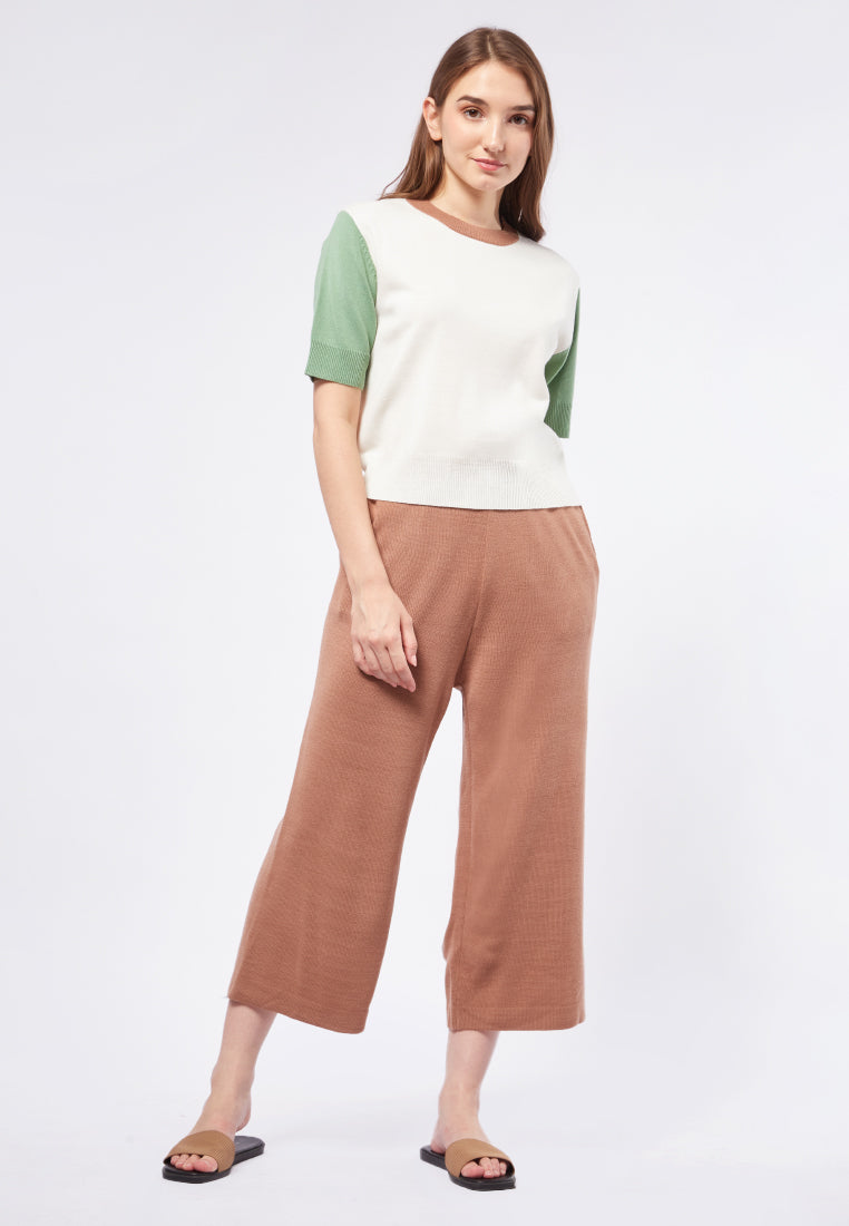 Colorblock Knit Top