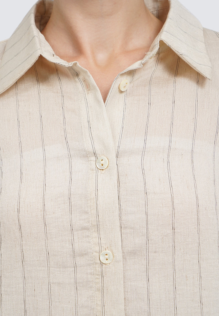Short Sleeve Printed Blouse