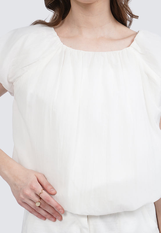 Short Sleeves Balloon Top
