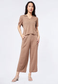 Textured Knit Cullotes
