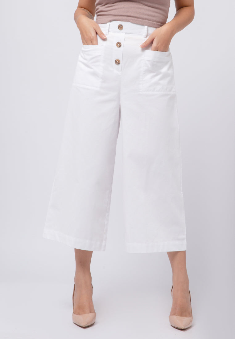 Cullotes with Horn Button Details