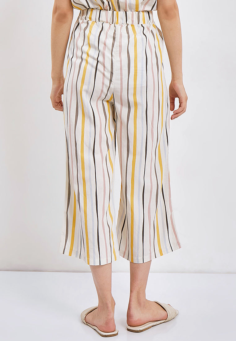 Minnie Striped Lounge Cullote