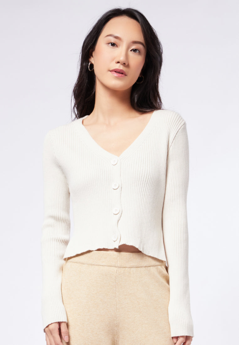 Long Sleeve Basic Cardigan