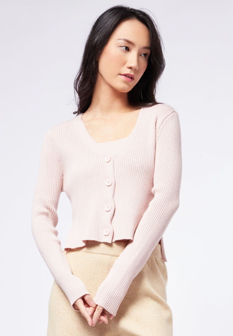 Long Sleeve Basic Cardigan