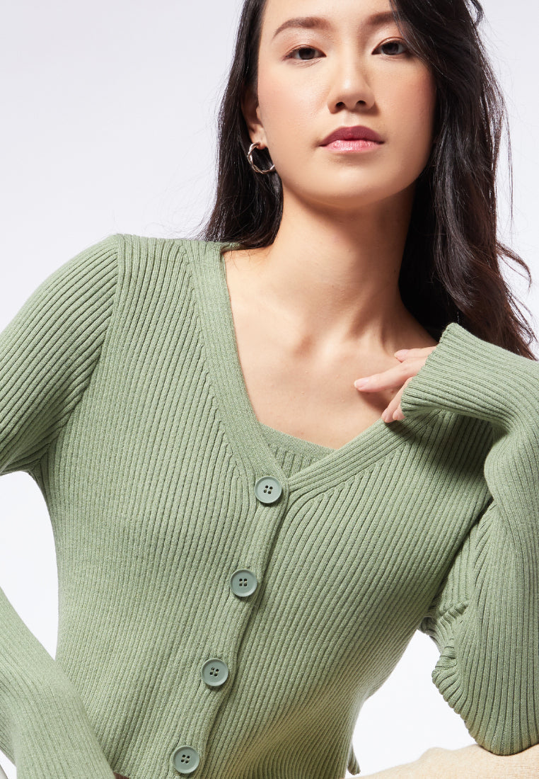 Long Sleeve Basic Cardigan