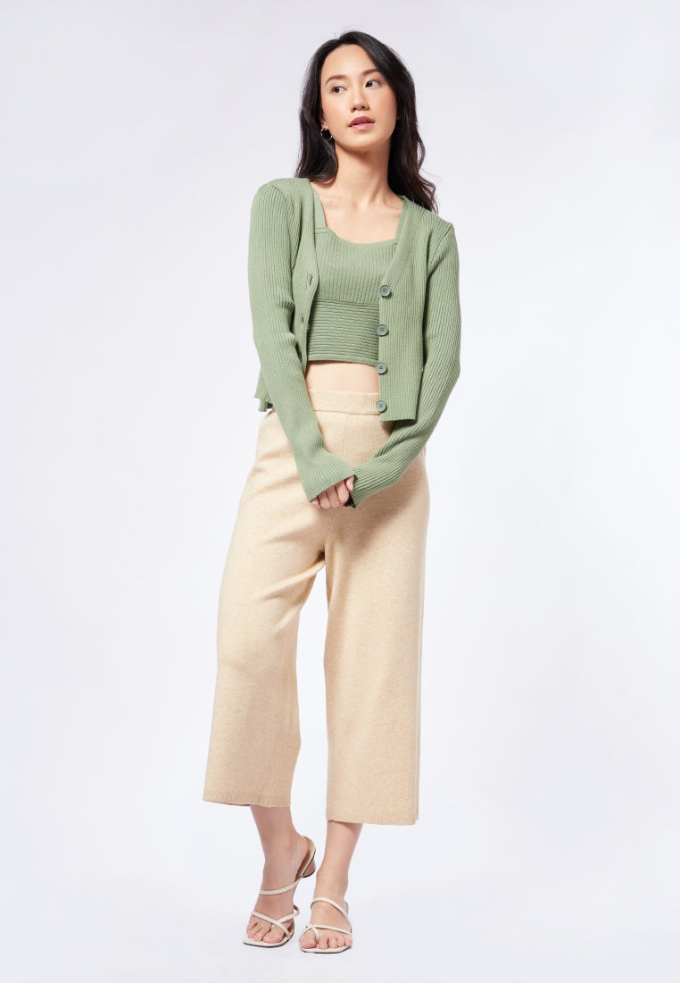 Long Sleeve Basic Cardigan