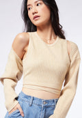 Cable Knit Textured Bolero