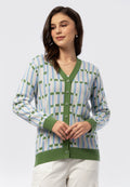 et cetera x .nadjani Oversized Printed Cardigan