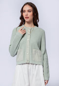 Long Sleeve Textured Cardigan