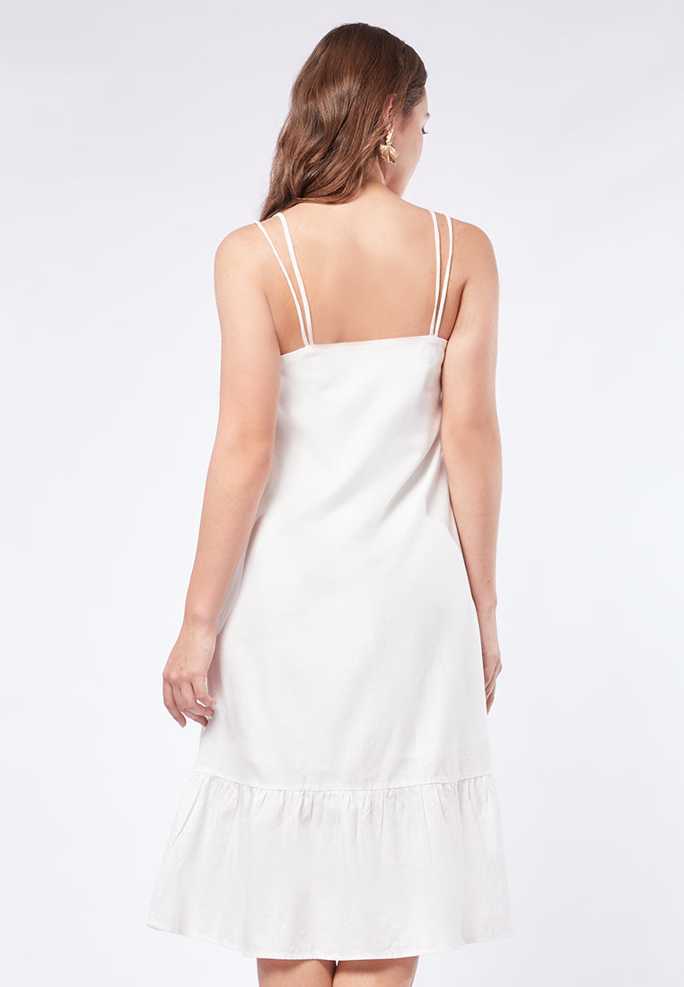 Double Strap Midi Dress