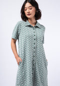 Printed Polo Dress