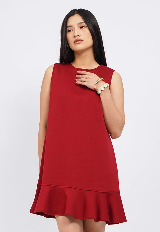 Sleeveless Knit Mini Dress