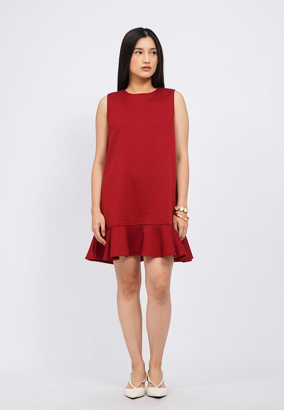 Sleeveless Knit Mini Dress