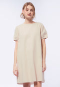 Short Sleeve Mini Shift Dress