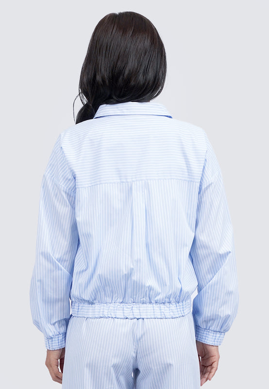 Long Sleeve Stripes Jacket