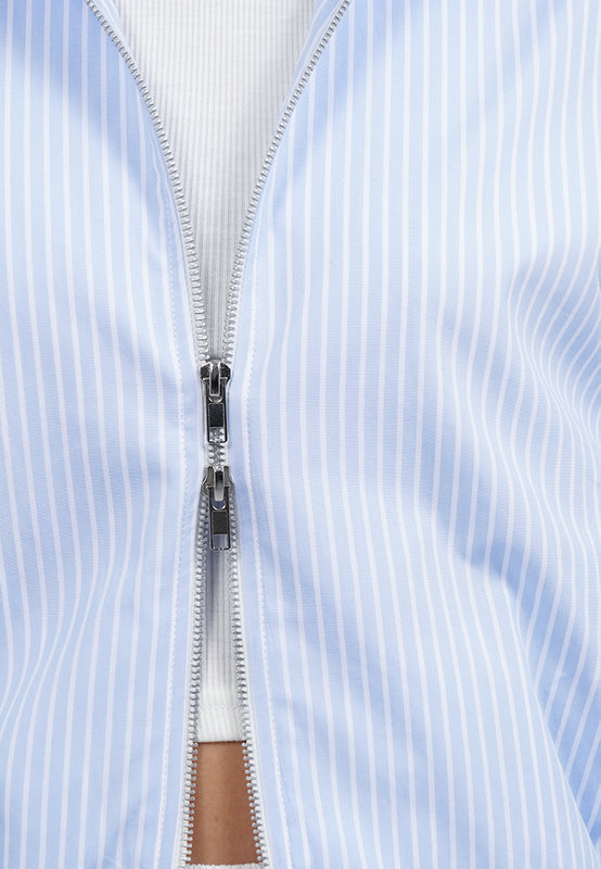 Long Sleeve Stripes Jacket