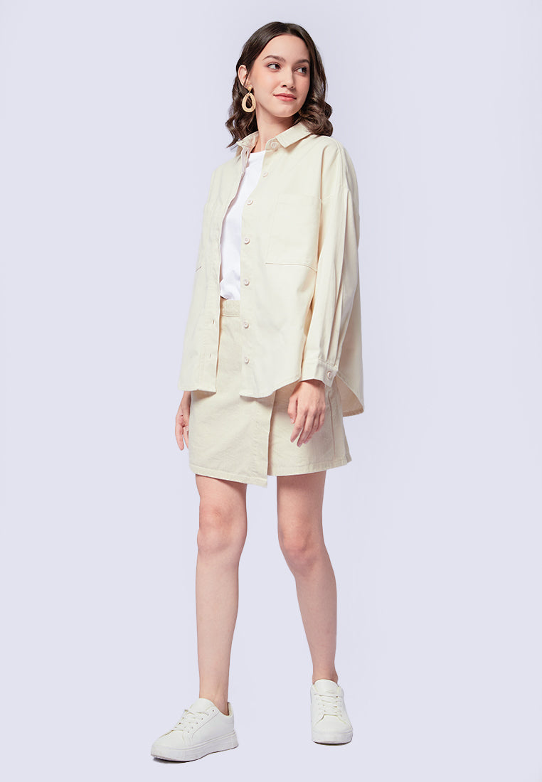 Oversized Long Sleeve Jacket