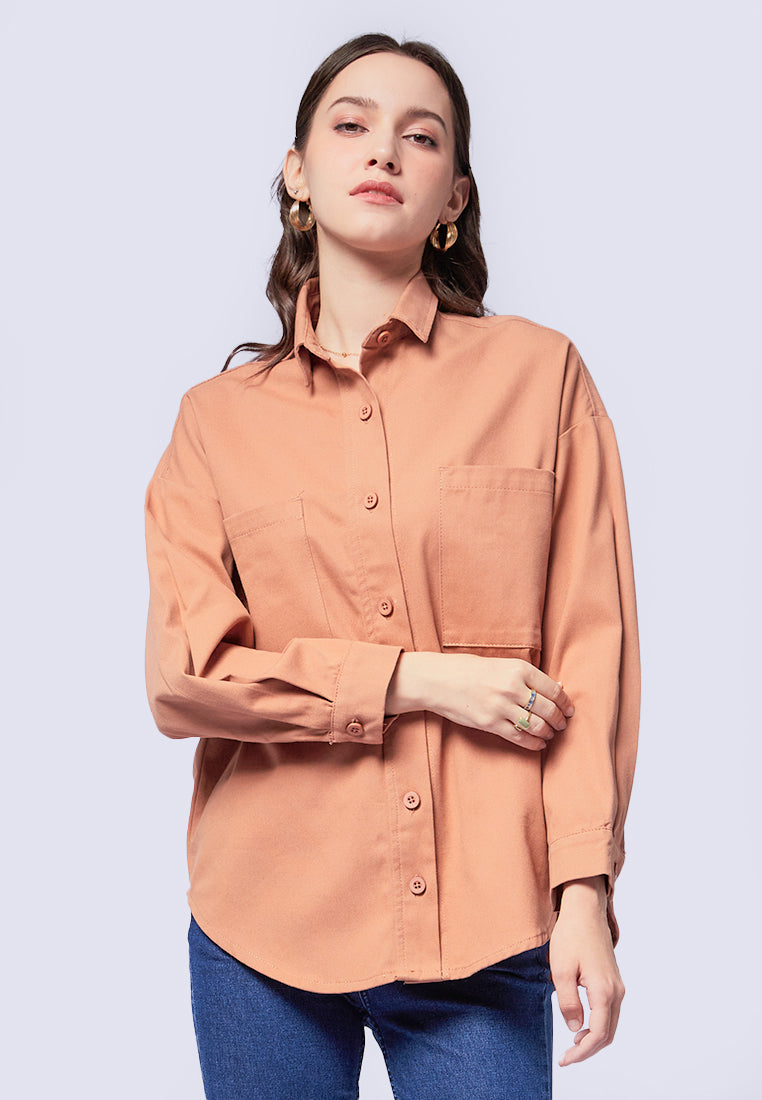 Oversized Long Sleeve Jacket