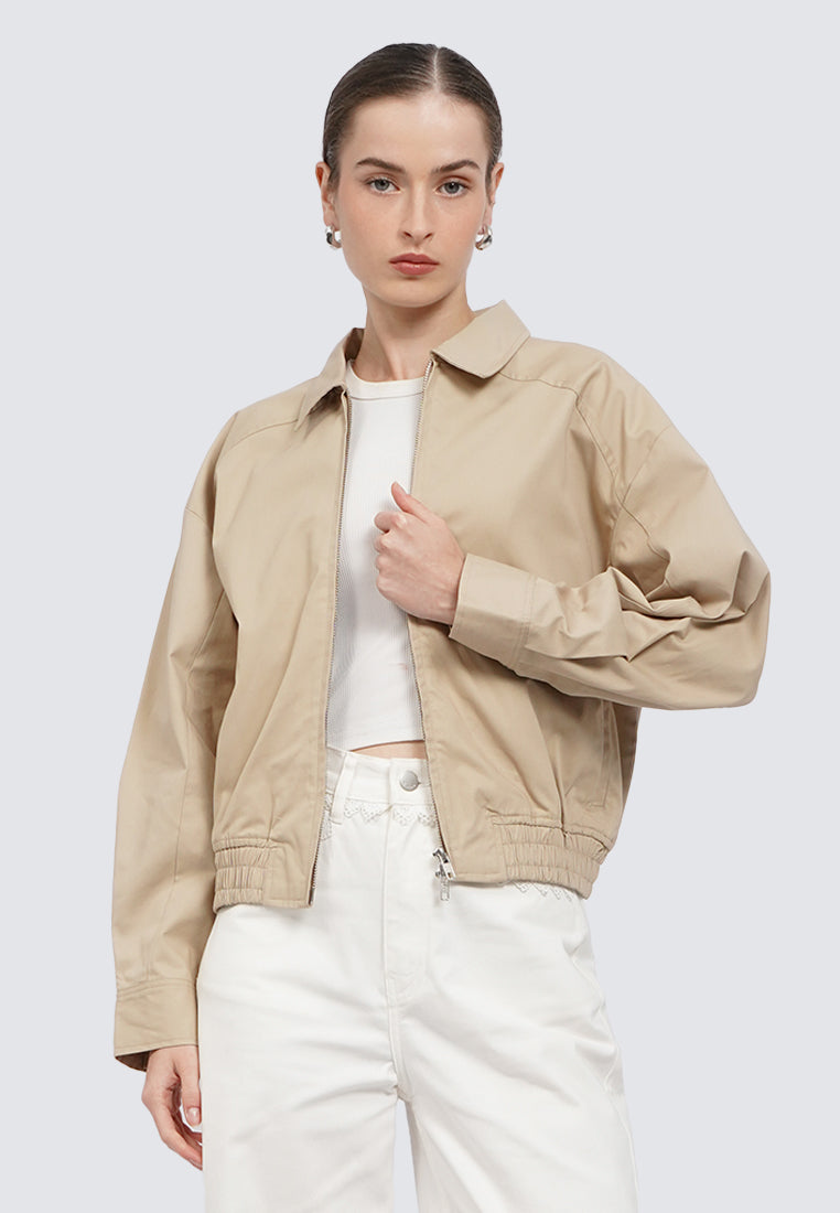 Two-Way Zipped Jacket