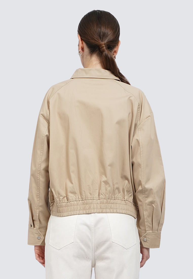 Two-Way Zipped Jacket