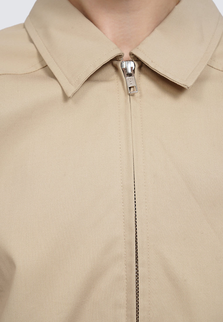 Two-Way Zipped Jacket