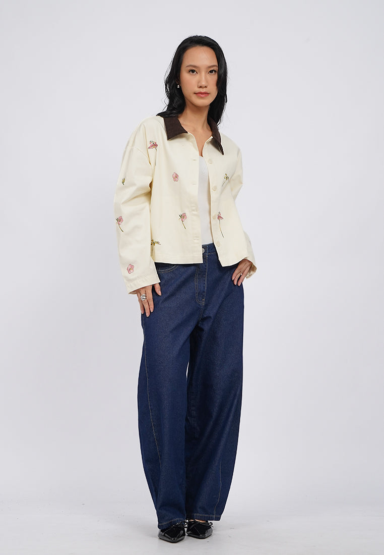 et cetera X Massicot Contrast Collar Jacket