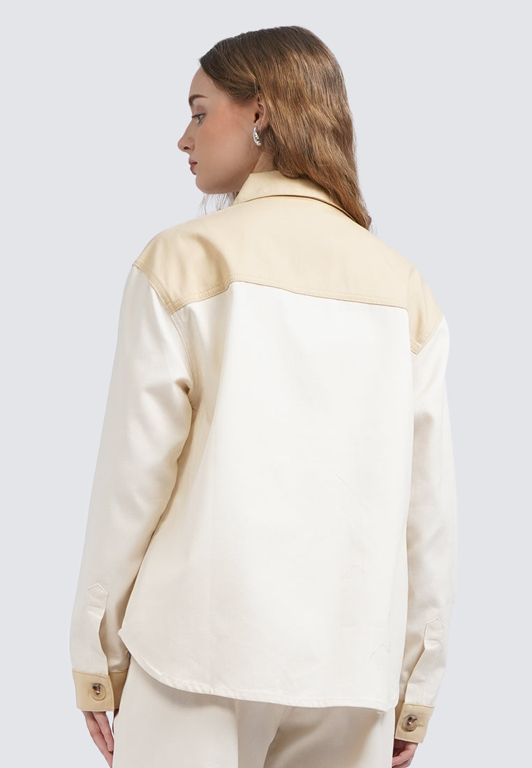 Colorblock Oversized Jacket