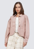 Rounded Hem Jacket