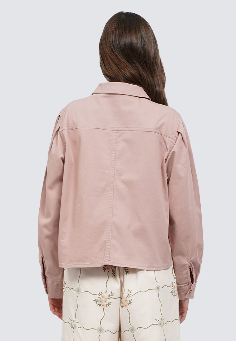 Rounded Hem Jacket