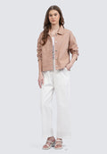 Double Pocket Long Sleeve Jacket