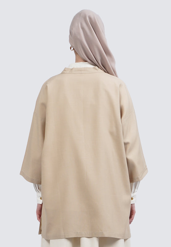 7/8 Sleeve Embroidered Kimono