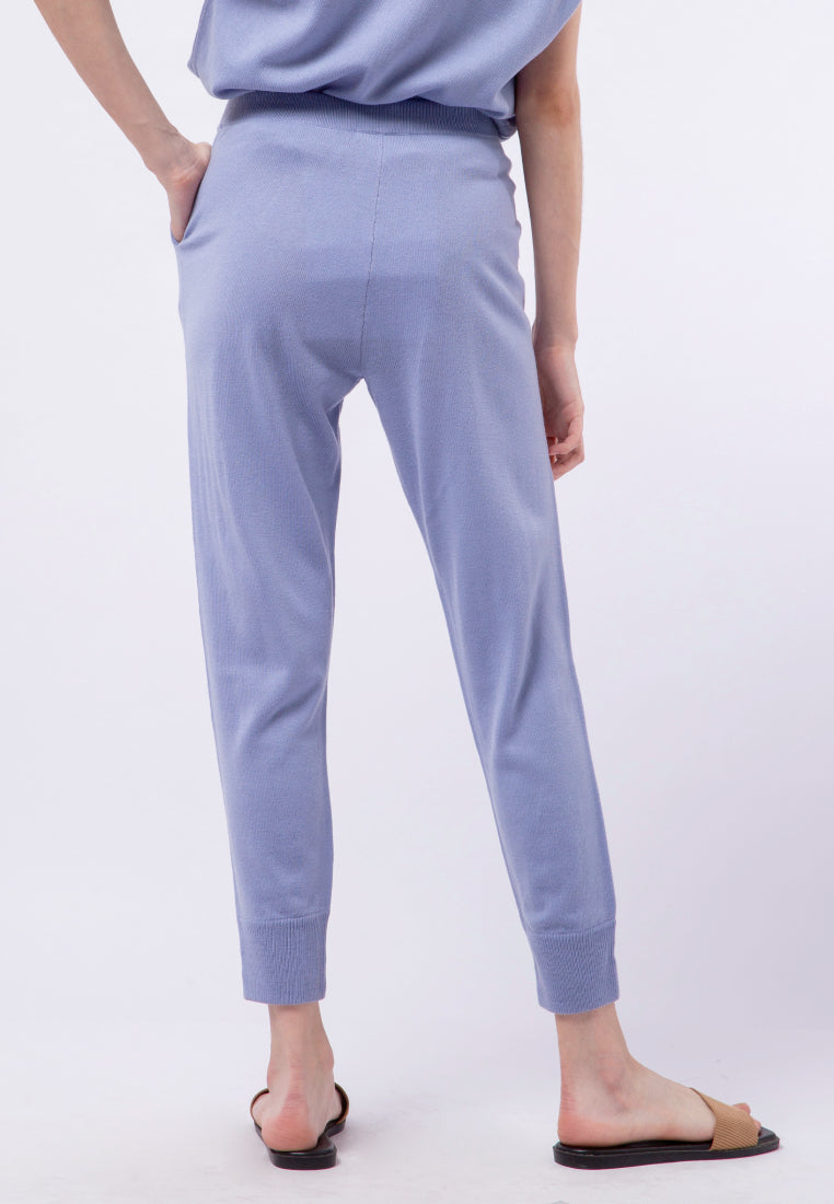 Jogger Knit Pants with Drawstring