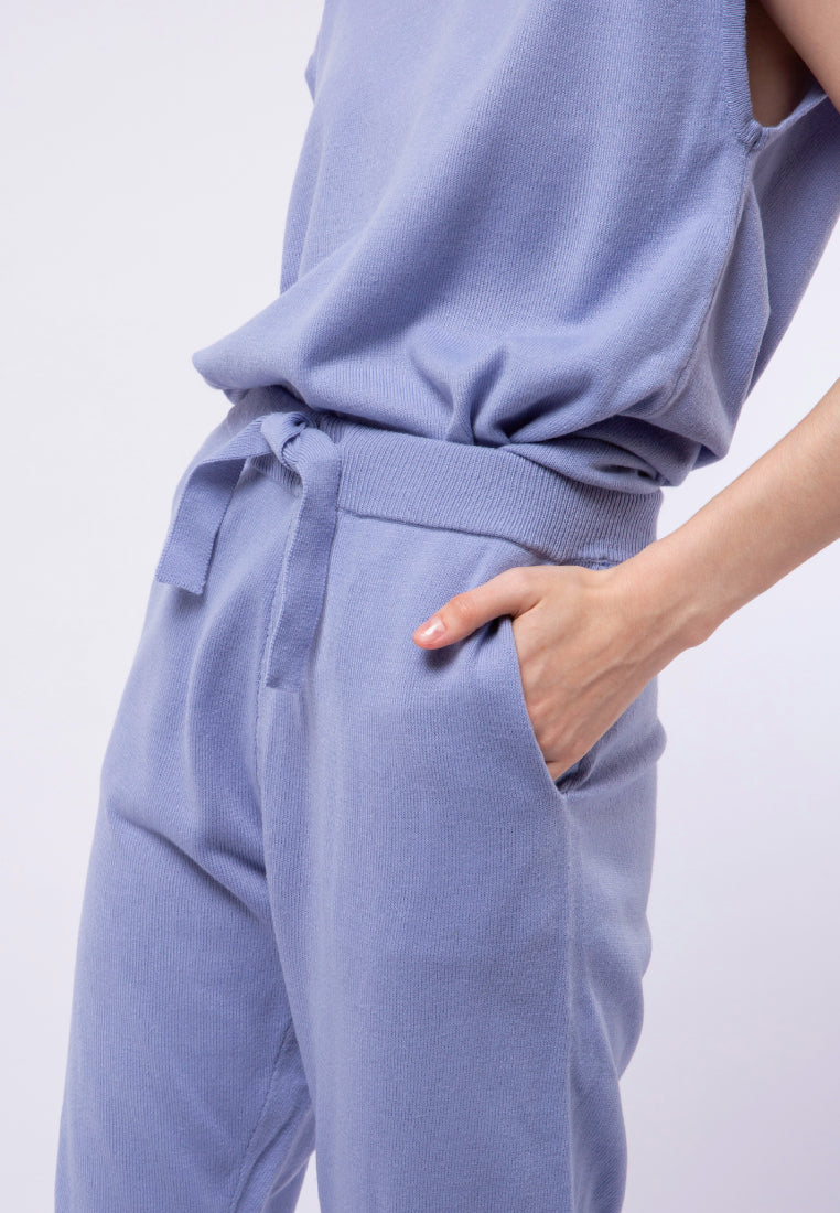 Jogger Knit Pants with Drawstring