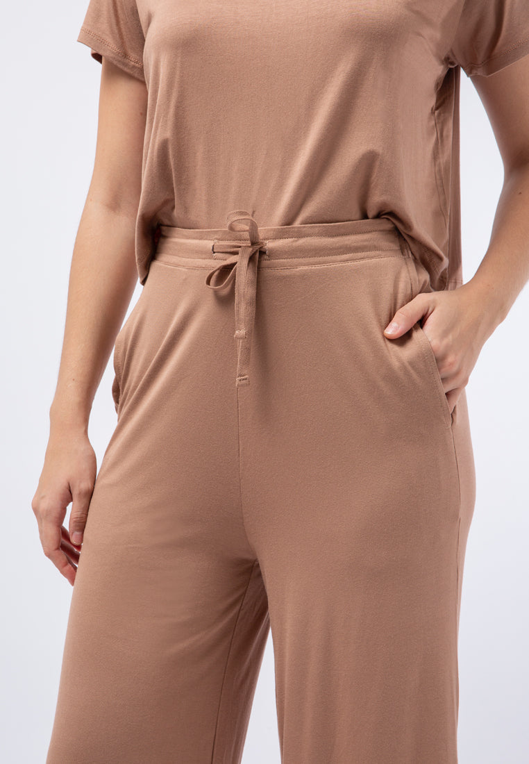 Loose Culotte with Drawstring