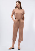 Loose Culotte with Drawstring